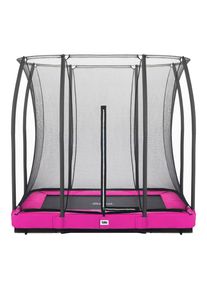 Salta , Pink , Metall , 214x153 cm , Spielwaren, Outdoorspielzeug, Trampoline