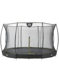 EXIT Toys , Schwarz , Metall, Kunststoff , rund , 203 cm , T&Uuml;V-gepr&uuml;ft, GS-gepr&uuml;ft, EN 71 ,
