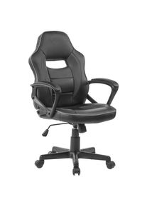 M&Ouml;BELIX M&ouml;belix , Grau, Schwarz , Metall, Kunststoff, Textil , 54x103x54 cm , B&uuml;rom&ouml;bel, B&uuml;rost&uuml;hle, Chefsessel