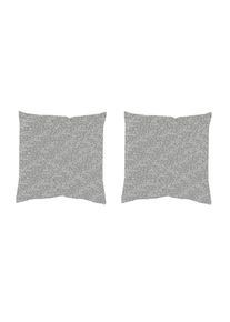 M&Ouml;BELIX M&ouml;belix , Silberfarben , Textil , Uni , 40x40 cm ,