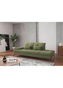 Sit & More Sit & More , Hellgr&uuml;n , Textil , 231x90x122 cm , Goldenes M, Oeko-Tex&reg; Standard 100, Made in Europe, DGM-Klimapakt , R&uuml;cken echt, Armteil links , Wohnzimmer, Sofas & Couches, Relaxliegen & R&eacute;cami&egrave;ren