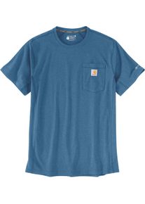 Carhartt Force Relaxed-Fit, t-shirt , color: Blue (Ho5) , size: S