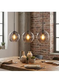 hofstein Koyoto Lampa wisząca, Lampa wisząca Przydymiony, 3-punktowe