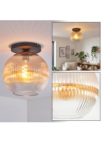 hofstein Koyoto Lampa sufitowa, Kula świetlna 30 cm W kolorze bursztynu, Przezroczysty, 1-punktowy