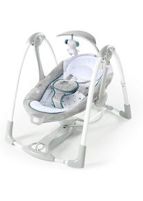 Ingenuity Nash 2-in-1 zusammenklappbare Babywippe | grau