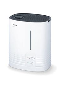 Beurer, Luftbefeuchter &raquo;LB 55&laquo; 6 l Wassertank hygienische Warmwasser-Verdampfung, wei&szlig;,