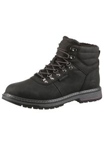 Skechers, Herren, Winterstiefel &raquo;CORADO-MEMPHIS&laquo; Schn&uuml;rstiefel mit Warmfutter, schwarz, 40, Im coolen Bergsteiger-Look mit wasserabweisender Funktion