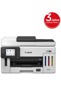 Canon, Multifunktionsdrucker &raquo;MAXIFY GX6150&laquo; 3in1 Tintenstrahl-Multifunktionsger&auml;t mit ADF/ niedrigen Druckkosten, weiss/schwarz, 24/ 15,5 ISO-Seiten 