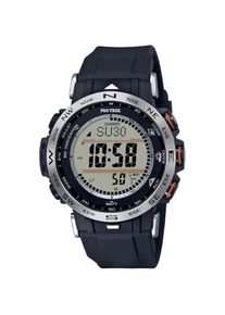 Casio PRO TREK, Herren, Funkchronograph Armbanduhr, Herrenuhr, Funk, Solar, Stoppfunktion, Weltzeit, schwarz, Sportiver Funkchronograph f&uuml;r Herren