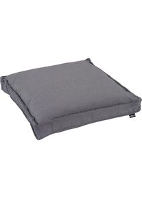 HOCK H.O.C.K., Sitzkissen &raquo;Caribe&laquo; Outdoor geeignet, grau + unifarben, Polyacryl (dralon ), B/L: 50 cm x 50 cm - 1 Stk.