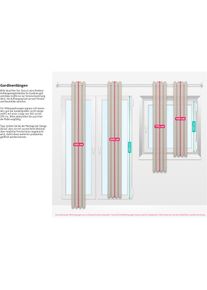 OTTO home, Gardine &raquo;BELEM&laquo; &Ouml;sen 1 Stk. tlg. 1 Schal, Polyester, Kreise, orange, Polyester, Polyester, 175 cm