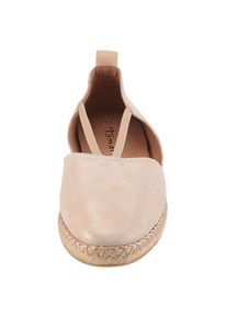 Tamaris, Damen, Espadrille , Plateau, Sommerschuh, Flats, Schlupfschuh mit Touch It-Ausstattung, goldfarben, 41, Modischer Slipper mit zwei 