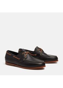 Timberland, Herren, Bootsschuh &raquo;CEDAR BAY ESSENTIAL BOAT SHOE&laquo; aus Leder, DK GRN F GRAIN, 46, Bequemer Bootsschuh von Timberland