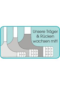 Petite Fleur Dames Beugelbeha in zwart/wit+wit/turquoise ,maat 90B, Witt, 90% Polyamide, 10% Elastan