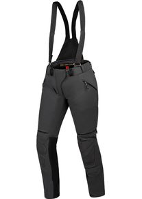 iXS Tourster-GTX 1.0, textile pants waterproof women , color: Dark Grey/Black , size: Short 3XL