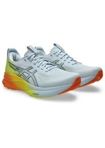 Laufschuh asics "GEL-KAYANO 32", Herren, Gr. 46, sky, lemon spark, Synthetik, Schuhe Laufschuh, sportlicher Stil, leicht profiliertes Laufsohlenprofil, Schn&uuml;rung