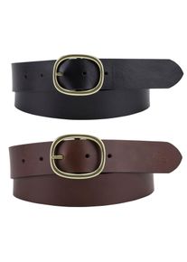 Levi's Lederg&uuml;rtel LEVI'S "ARLETHE G&Uuml;RTEL", Damen, Gr. 75, braun (braun, schwarz), Leder, unifarben, Basic, G&uuml;rtel Lederg&uuml;rtel, ARLETHA REVERSIBLE BELT