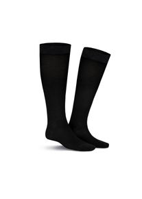 Kniestr&uuml;mpfe Kunert "FLY&CARE", Herren, Gr. 43-44, anthra meliert, Baumwollmischung, normal, Socken Kniestr&uuml;mpfe, St&uuml;tzklasse 3, druckfreier Komfortbund
