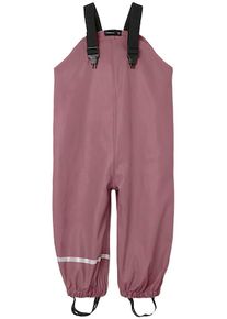 Regenhose name it "NKNDRY f&uuml;r M&auml;dchen mit reflektierenden Details", Jungen, Gr. 128, N-Gr, rosa (wistful mauve), Web, Obermaterial: 100% Polyester, unifarben, Basic, regular fit kn&ouml;chellang, Hosen Regenhose, unifarben, basic, regular fit, Kunstfaser, Web