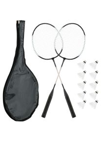 Relaxdays, Badmintonschl&auml;ger, (Bespannt)