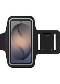 SmartFitness Handy Sport Armband, Smartphone Sportarmband, Schwarz, Transparent