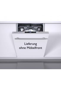 Hanseatic vollintegrierbarer Geschirrsp&uuml;ler "HGVI6082A147913DS", Energieeffizienz: A, silber (edelstahlfarben), B:60cm H:82cm T:55cm, Geschirrsp&uuml;ler, vollintegriert, mit h&ouml;henverstellbarem Oberkorb, mit 8 Programmen, vollintegrierbarer Geschirrsp&uuml;ler