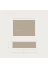 EVVO Keramische Kochplatte mit 3 Zonen, 5700 W, Touch-Bedienung, Kindersicherung, Kochfeld, Schwarz