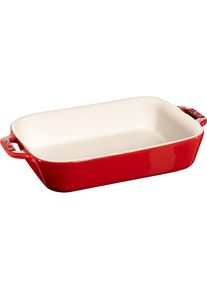 Staub Auflaufform, Auflaufform, Rot