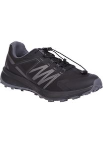 Wanderschuh McKINLEY "Kansas IV AQB M", Herren, Gr. 43, schwarz (schwarz night, anthraci), Synthetik, Schuhe Wanderschuh, wasserabweisend