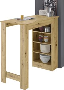 Bartisch Stolkom "Stolkom Mojito B/H/T 115x103x50 cm", artisan eiche, artisan eiche, artisan eiche, B:115cm H:103cm T:50cm, Tische, Bartisch