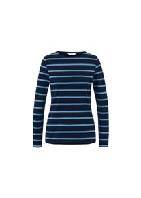Tchibo - Gestreiftes Langarmshirt - Damen - Gr. L - dunkelblau/gestreift