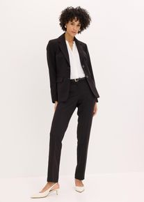 bonprix Femei Costum cu pantaloni, negru, 44