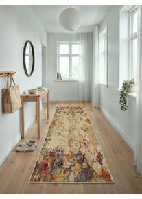 benuta nest L&oslash;per Casa Beige/Veelkleurig 70x240 cm Beige/Flerfarget Vintage