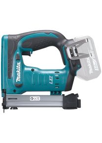 Akku-Tacker Makita "DST221Z", blau (t&uuml;rkis, schwarz), B:9,1cm H:21,2cm L:25,1cm, Tacker, Akku-Tacker, 18 V, ohne Akku und Ladeger&auml;t