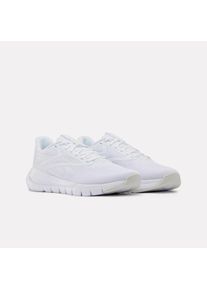 Trainingsschuh Reebok "Reebok FLEX TRAINER", Damen, Gr. 44,5, ftwr wei&szlig;, barely grau, Synthetik, Textil, Schuhe Trainingsschuh
