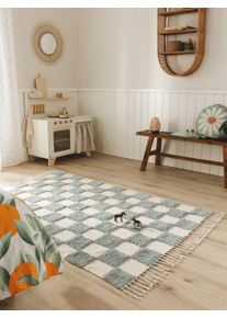 Lytte Kids Rug Caro Light Blue 80x120 cm - Childrens Rugs