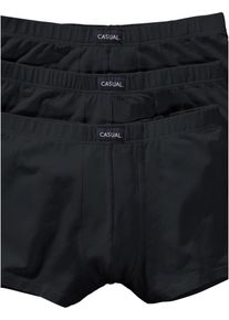 Boxershorts med bomull (3-pack) - bl&aring; - storlek 7 (XL) - bonprix