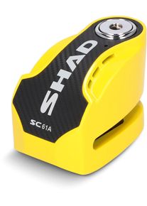 Shad SC61A, blocage du disque de frein avec alarme , couleur: Jaune