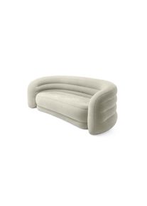 Intex, Luftsofa &raquo;gew&ouml;lbtes Sofa&laquo;, grau, B/H/L: 109 cm x 81 cm x 229 cm,