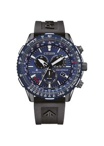 Citizen, Herren, Funkchronograph &raquo;Promaster Sky&laquo; Armbanduhr, Herrenuhr, Solar, Stoppfunktion, bis 20 bar wasserdicht, schwarz, Markanter 