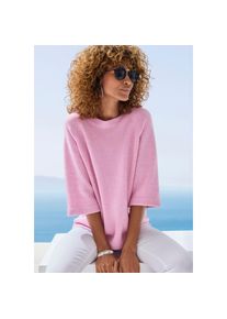 Vivance, Kurzarmpullover, ros&eacute;, 44/46