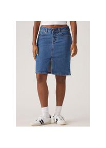 Levi's Levi's , Damen, Jeansrock &raquo;LOW MIDI SKIRT ME&laquo; mit Schlitz f&uuml;r mehr Bewegungsfreiheit, MOSEY MID STONE, 26, Rock von Levi's