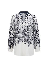 Sportalm Kitzb&uuml;hel, Damen, Longbluse Regular fit mit V-Ausschnitt, Dark Depths, 42, Elegante Bluse von Sportalm