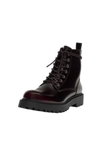 Pull&Bear Pull&Bear M&auml;n Boots med sn&ouml;rning burgunder Storlek 43