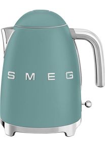 Smeg Wasserkocher "KLF03EGMEU", gr&uuml;n (emerald gr&uuml;n), B:22,3cm H:28cm T:17,1cm, Wasserkocher, Wasserkocher