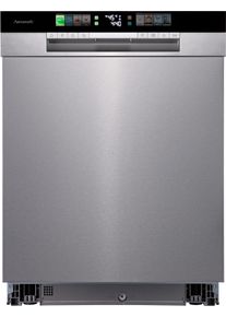 Hanseatic Unterbaugeschirrsp&uuml;ler "HGU6082A147931FS", Energieeffizienz: A, silber (edelstahl), B:60cm H:82cm T:57cm, Geschirrsp&uuml;ler, mit automatischer T&uuml;r&ouml;ffnung, mit Besteckschublade, Unterbaugeschirrsp&uuml;ler