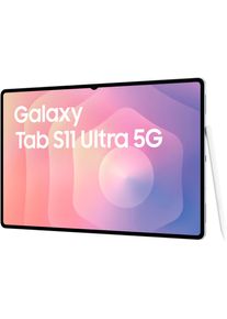 Samsung Tablet "Galaxy Tab S11 Ultra", Energieeffizienz: G, silber, 256 GB,mit eSIM, Tablets_EBookReader, Tablet