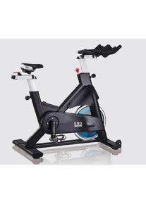 UNO Fitness Speedbike U.N.O. FITNESS "IC 500", schwarz, Heimtrainer, ohne Unterlegmatte, Speedbike, SPD-Klick und K&auml;fig Pedal kombiniert, B:610cm H:1.245cm L:135,5cm