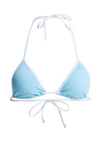 Triangel-Bikini-Top Roxy "Kauai Tiki Tri", Damen, Gr. XL, blau (sky blau), Obermaterial: 70% Nylon, 23% Nylon, 7% Elasthan., Bikini-Oberteile Triangel-Bikini-Top