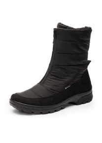 Winterboots Ara "SAAS FEE", Damen, Gr. 9 (43), schwarz, Textil, unifarben, Schuhe Winterboots, Snowboots, Winterstiefel mit Gore-Tex